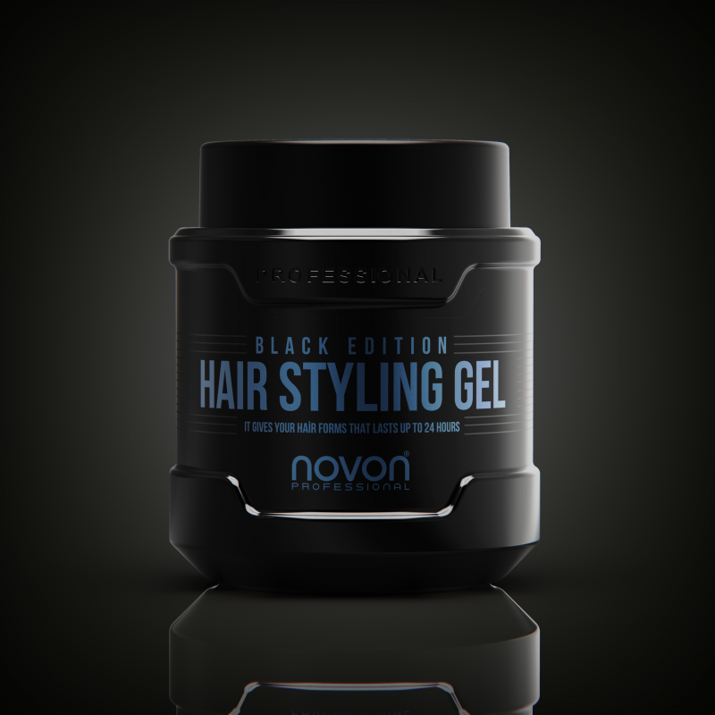 Novon Professional Black Edition Żel do Stylizacji Włosów 700ml