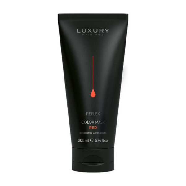 Luxury Hair Pro Reflex Mask RED - maska kolor czerwony 200 ml