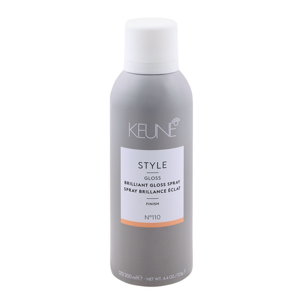 Keune Style Brilliant Gloss N.110 Nabłyszczający Spray do Włosów 200ml